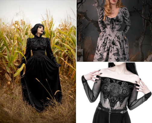 Alternative and Goth Clothing cover photo collage
