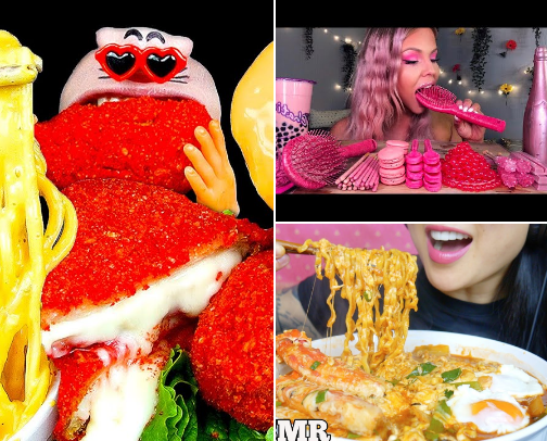 ASMR Creators you ‼️ MUST ‼️ watch on YouTube. cover photo collage