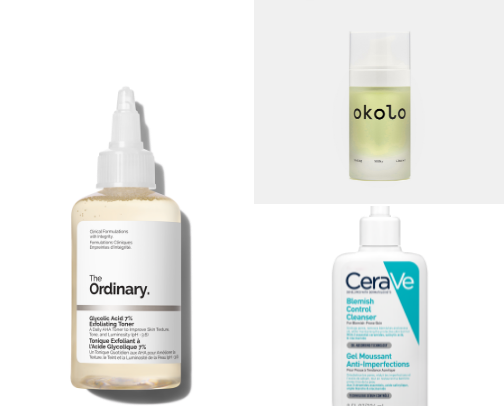 Best skincare for problems with scarring and imperfections cover photo collage