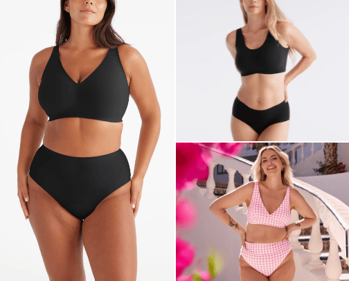All Underwear and swim cover photo collage