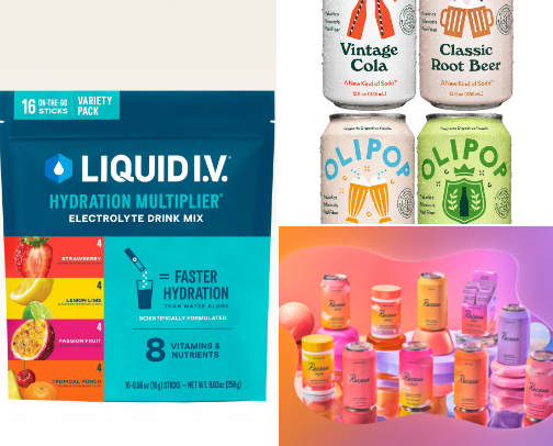 My hydration go tos cover photo collage