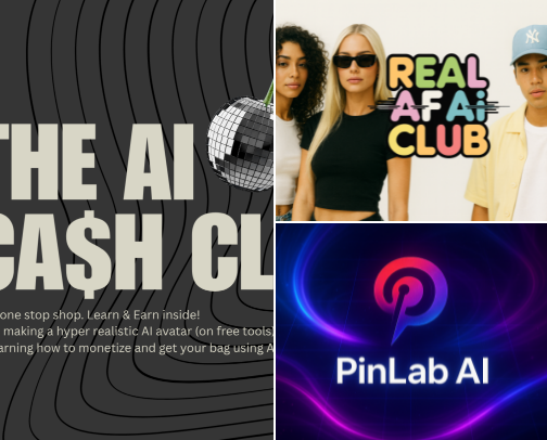 AI Communities That Actually Help You Make Money (Not Just Prompts) cover photo collage