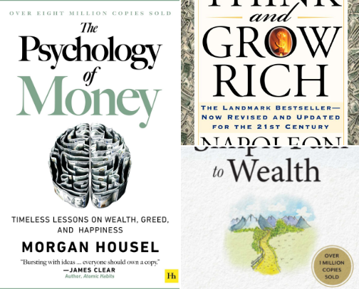 Money Mindset - Books/E-books cover photo collage