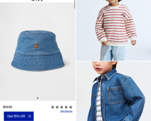 Actually cute toddler & baby boy clothes cover photo collage