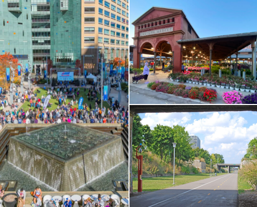 A Holiday in Detroit cover photo collage