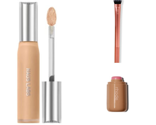 Every day makeup must haves as a busy mom of 2 cover photo collage