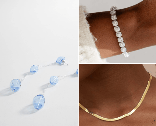 Jewelry 💙 cover photo collage