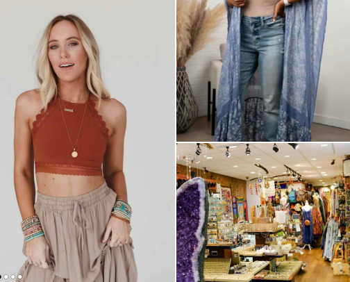 Fashion Finds cover photo collage