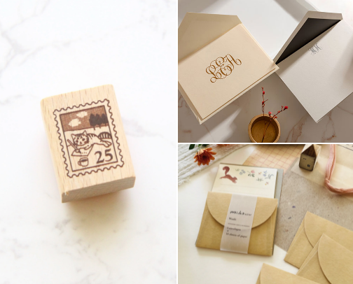 Cute Stationery, Stamps & More! cover photo collage