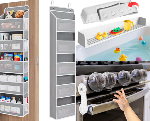 Home essentials for families with young children cover photo collage