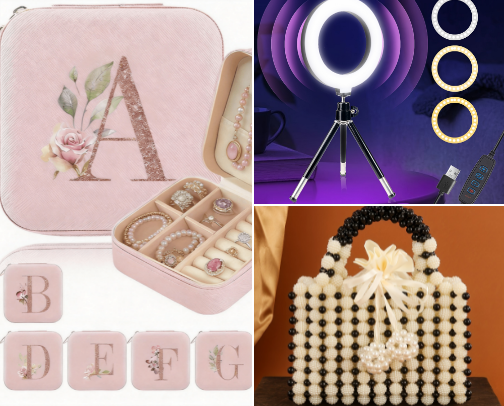 Temu Favorites cover photo collage