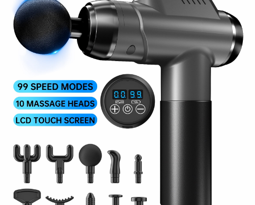 Massager Gun cover photo collage
