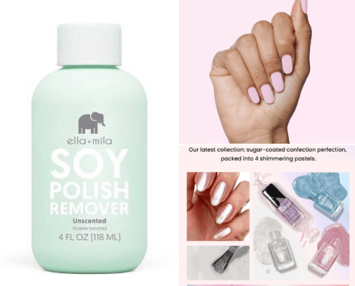 Nails cover photo collage