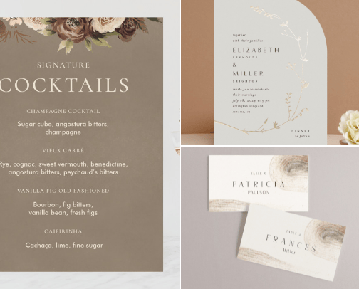 Wedding cover photo collage