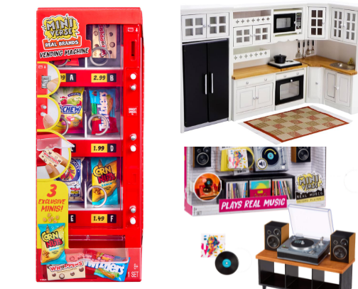 Miniature Cooking Toys cover photo collage