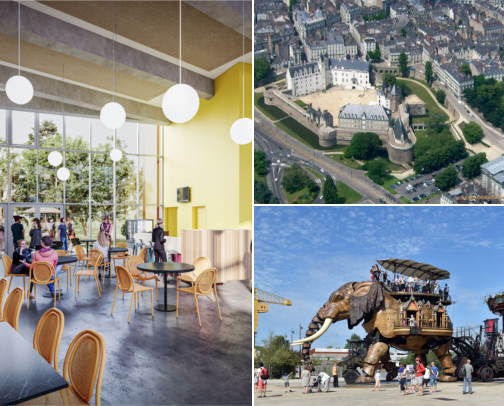 Castle Days, Giant Machines & Relaxed City Wanders Nantes, France cover photo collage