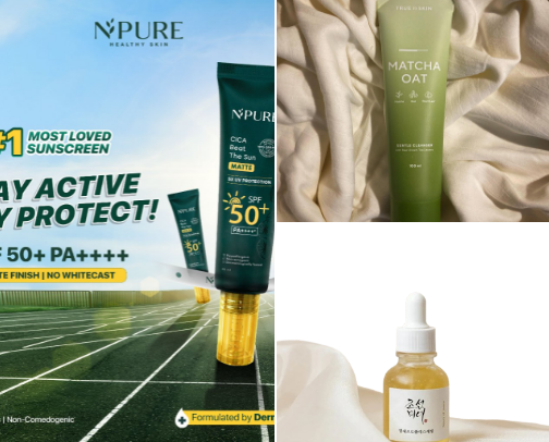 The best go-to skincare products for combination skin cover photo collage