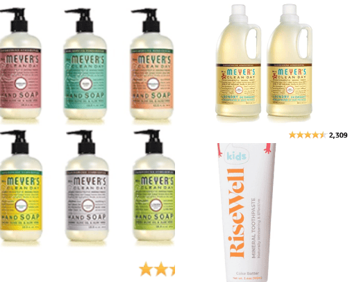 Clean living cover photo collage