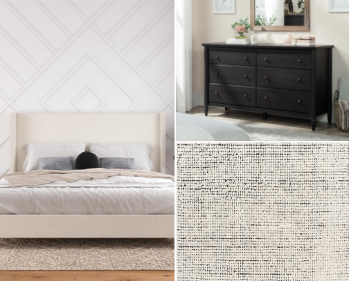 Budget Friendly Neutral Bedroom Decor cover photo collage