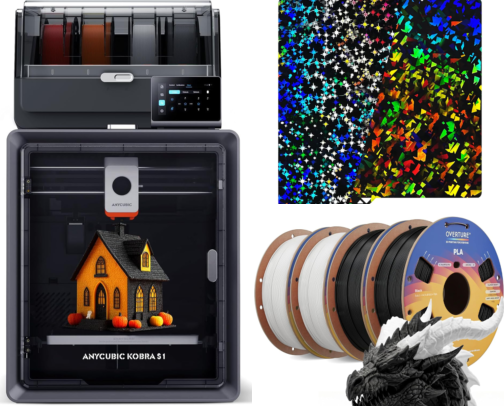 3D Printing at Home: Our Multi-Color Printer, Filament & Build Plate Picks cover photo collage