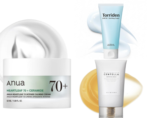The Best Korean Moisturizers🧴 cover photo collage