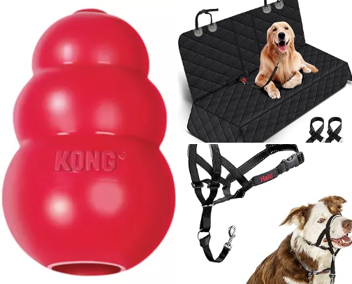 Dog Mom Must Haves cover photo collage