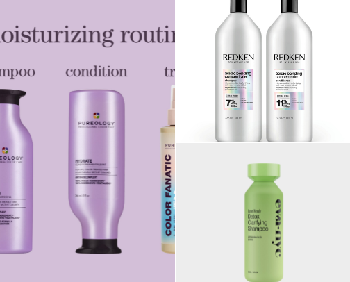 Blonde Hair Care cover photo collage