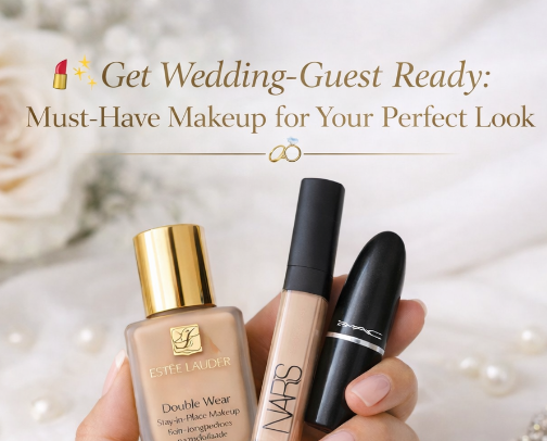 💄 “Get Wedding-Guest Ready: Top Makeup Products”💌 cover photo collage
