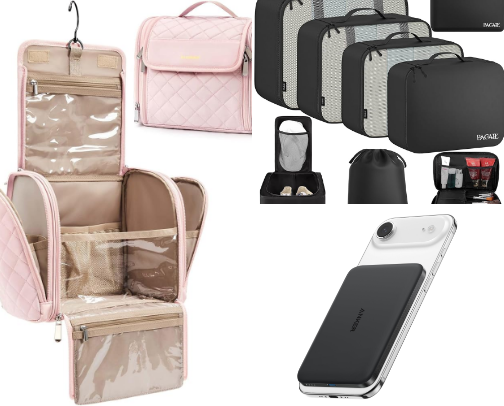 Carry-On Travel Essentials That Save Space cover photo collage
