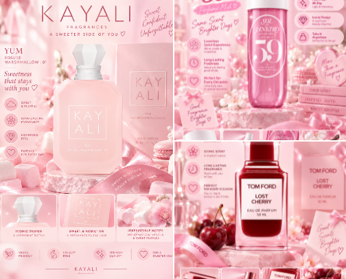 Perfumes That Make People Ask “What Are You Wearing?” 👀✨ cover photo collage