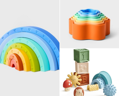 Baby motor skills cover photo collage