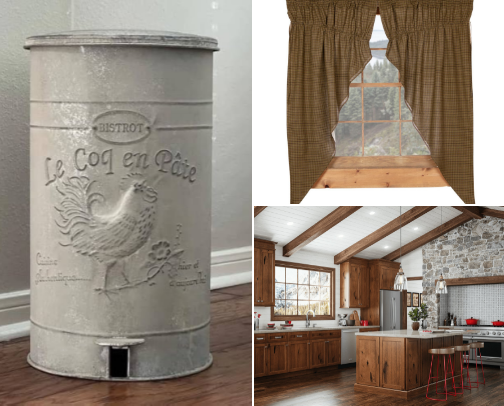 The way I want my kitchen to look! cover photo collage