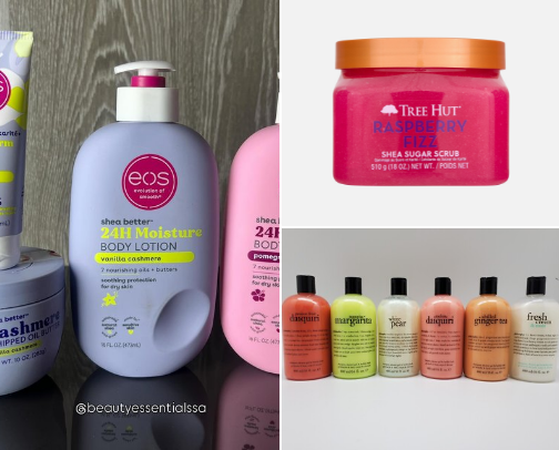 Hygiene products that will leave you smelling gooddd cover photo collage