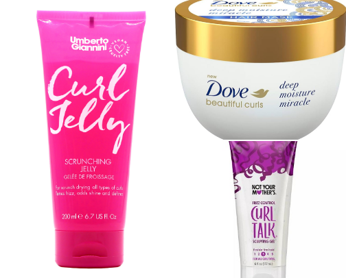 My fav curly hair products ! cover photo collage