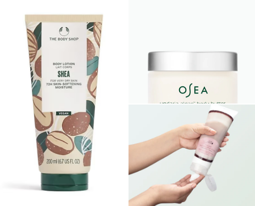 Elite Body Lotions for Ultimate Moisture cover photo collage