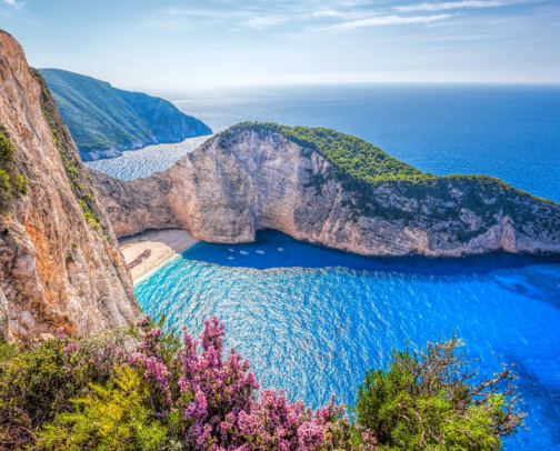 Best travel - exotic place in summer cover photo collage