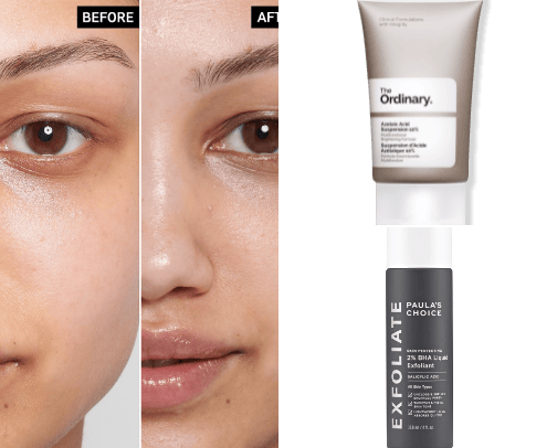 Skincare for oily skin cover photo collage