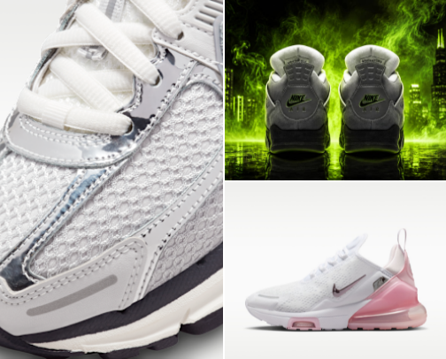 Shoes for men and women cover photo collage