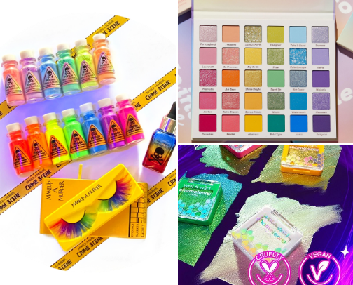 Makeup I use for Whimsical Makeup Looks cover photo collage