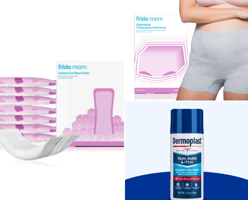 Post Partum Care I Actually Used: from a new mom cover photo collage