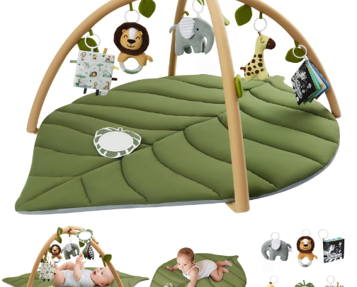 does my newborn need toys? they can’t even play get! cover photo collage