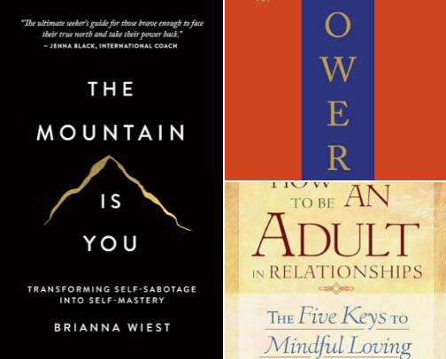 Best Books to Read if You Don’t Want to Go to Therapy cover photo collage