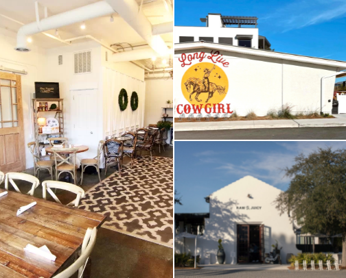 30a, Florida- Where to eat (from a former local) cover photo collage