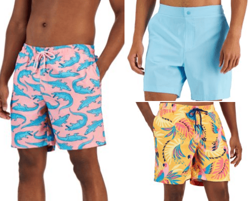 Mens Swimwear cover photo collage
