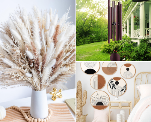 Items to make your home cozy cover photo collage