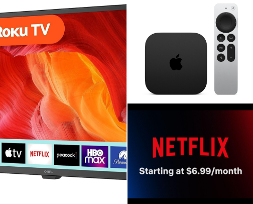 Movie theater at home cover photo collage