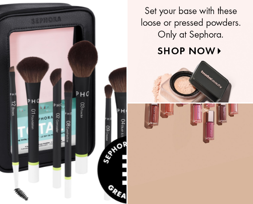 Make up glam essentialss.. cover photo collage
