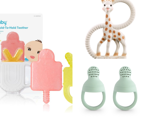 🦷Teething Survival Guide cover photo collage