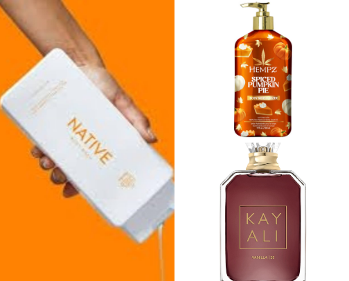 Pumpkin Spice & Everything Cozy 🍂 — Fall Body Care & Fragrance Guide cover photo collage