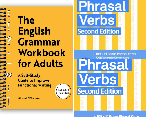 Download - 109 Phrasal Verbs Study Aids for Confident English cover photo collage